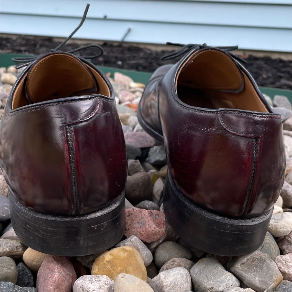 Johnson & Murphy Optima Cap Oxford Dress Shoes‎ - Deep Brown